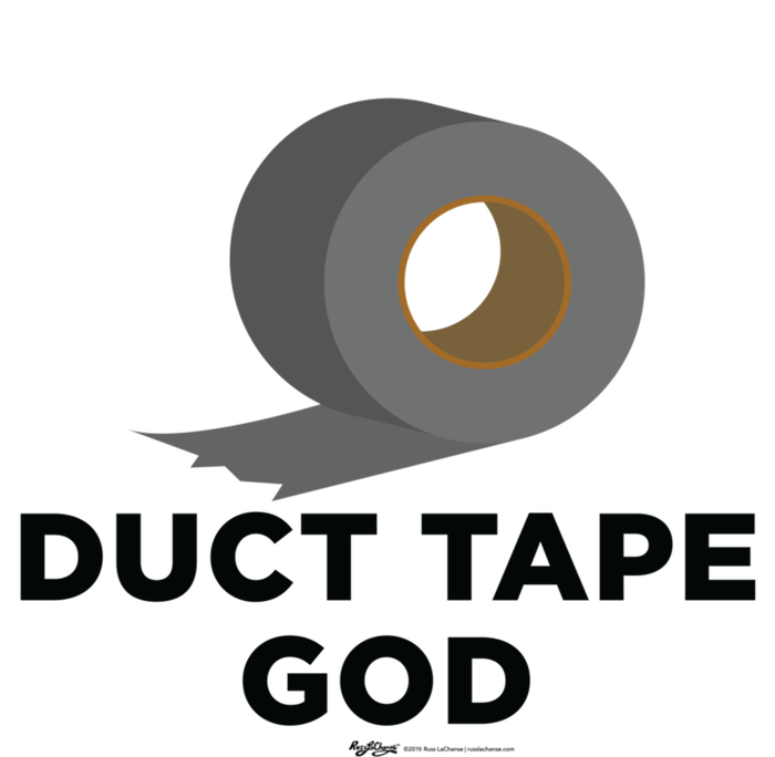 Duct Tape God Handy And Carpenter Gift Women's T-Shirt