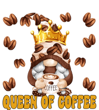 Funny Barista Queen Of Coffee Gnome And Coffee Mom Gift T-Shirt