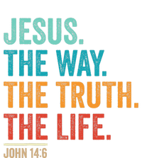 Jesus The Way Truth Life Christian Worship T-Shirt