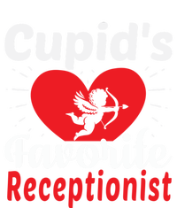 Funny Cupid's Favorite Receptionist Valentine's Day Gift Mousepad