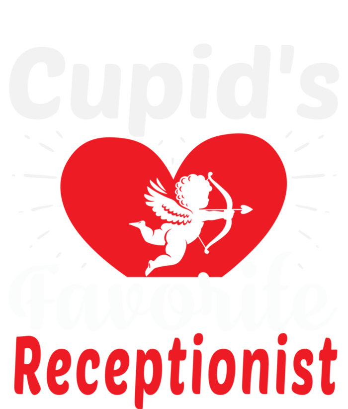 Funny Cupid's Favorite Receptionist Valentine's Day Gift Mousepad