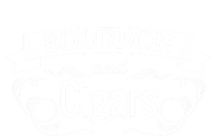 Funny Bourbon Cigar Lover Smoking Whiskey Gift Grandpa Gift T-Shirt