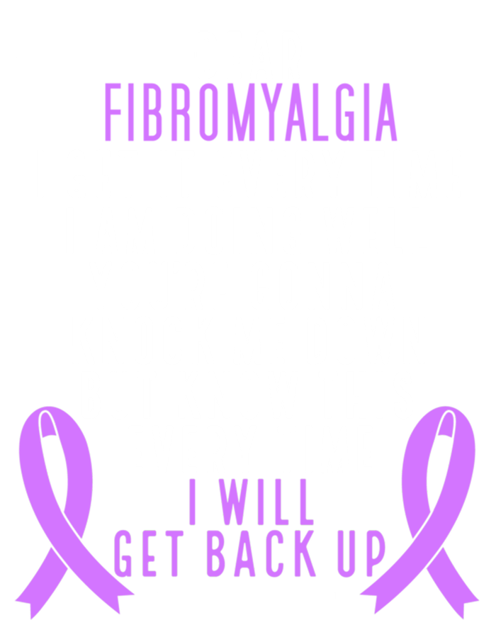 Fibro Warrior I Will Get Back Up Fibromyalgia Awareness Funny Gift Valucap Bio-Washed Visor