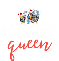 Funny Euchre Cool Gift Euchre Queen Player Mom Gift T-Shirt