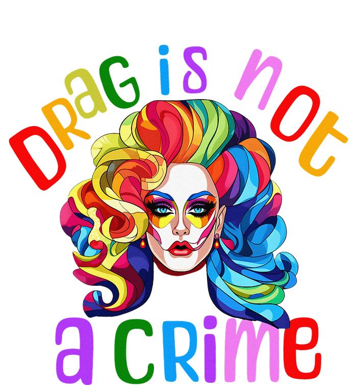 Drag Is Not A Crime Fabulous Queen LGBTQ Kids Long Sleeve Shirt