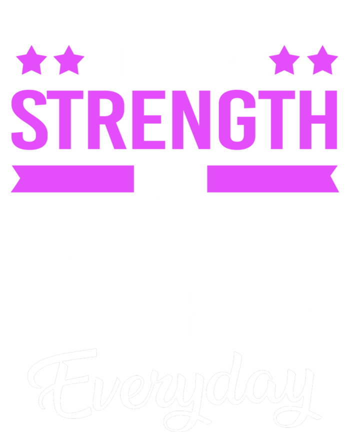 Fibromyalgia It Takes Strength To Tolerate The Pain Everyday Gift Full Zip Hoodie