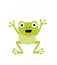 Funny Leap Year Teacher Gift Hoppy Pun February 29 Frog Cute Gift Tall Long Sleeve T-Shirt