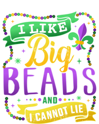 Funny Mardi Gras I Like Big Beads And Cannot Lie Great Gift Insulated Varsity Jacket