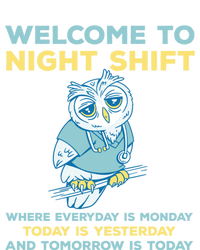 Funny Night Shift Quote Owl Graveyard Shift Cute Gift T-Shirt