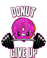 Funny Doughnut Lover Donut Give Up Fitness Gym Donut Gift Coaster