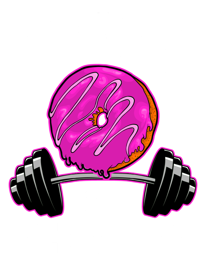 Funny Doughnut Lover Donuts And Deadlifts Fitness Gym Donut Gift Mousepad