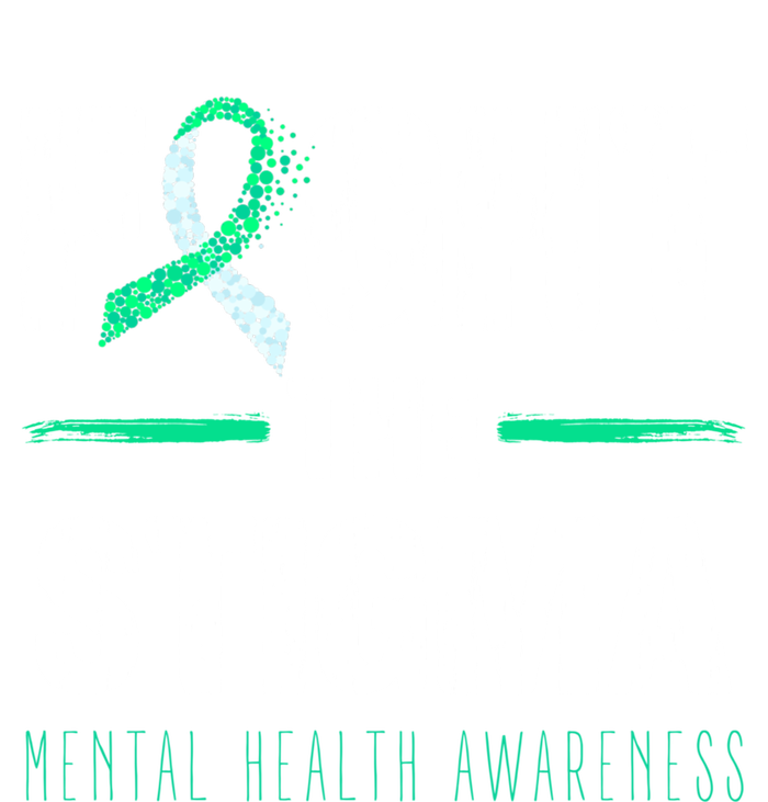 Fight The Stigma Tal Health Awareness Retro Green Ribbon Gift T-Shirt