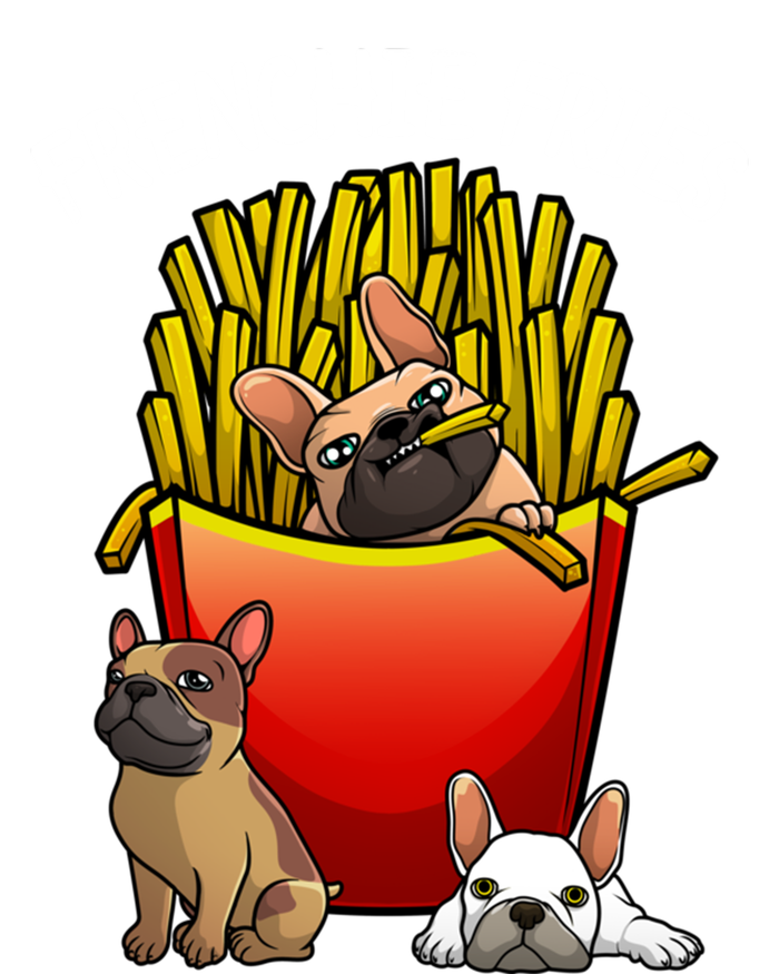 Funny Frenchie Fries French Bulldog Lover Gift Baby Bodysuit