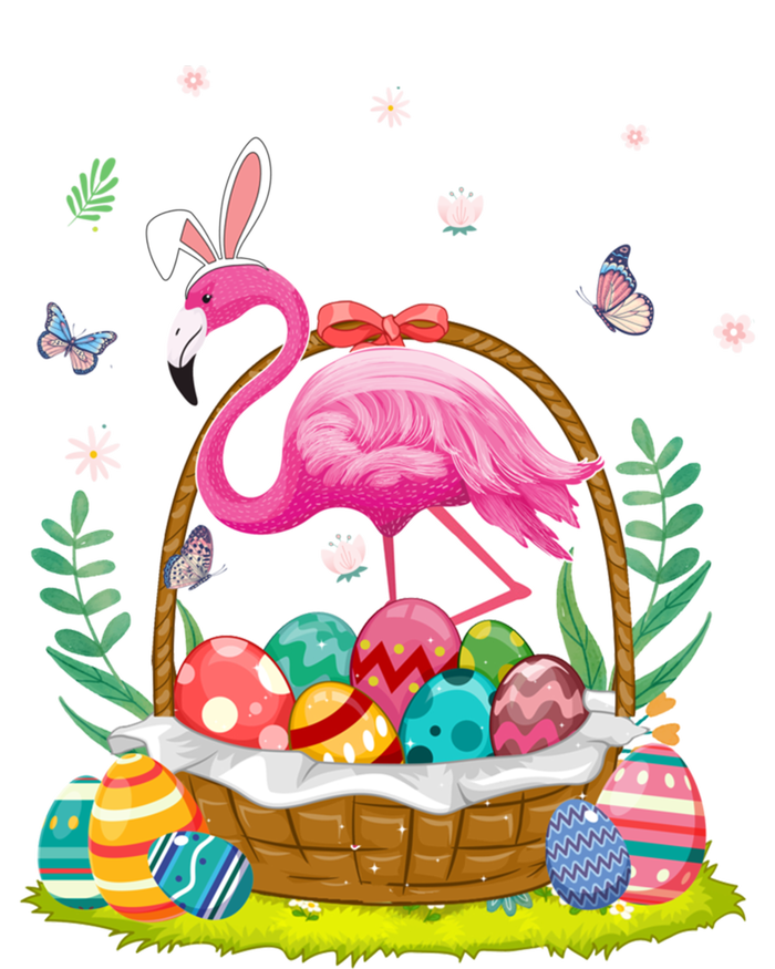 Flamingo Bunny Hat Rabbit Easter Eggs Meaningful Gift Coaster