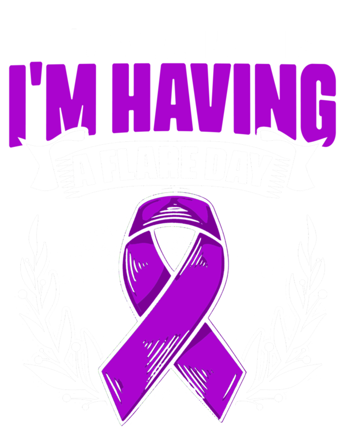 Flare Day Gift Fibro Survivor Warrior Fibromyalgia Awareness Gift Ladies Long Sleeve Shirt