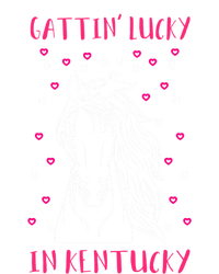 Gattin’ Lucky In Kentucky Horse Owner Lover Jockey Cute Gift T-Shirt