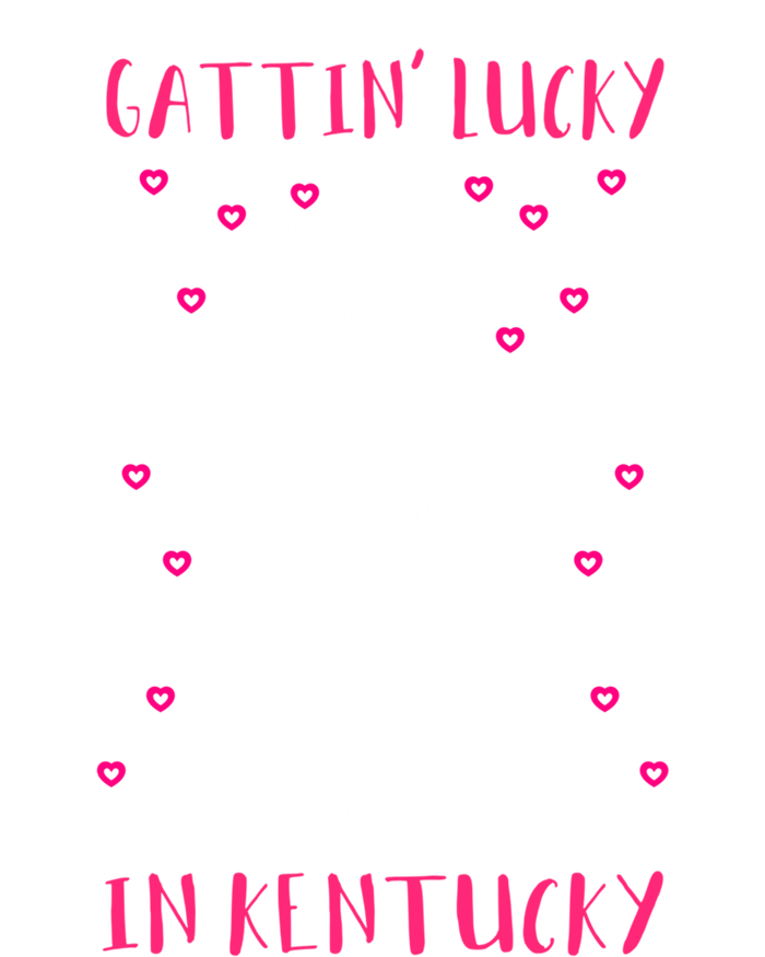 Gattin’ Lucky In Kentucky Horse Owner Lover Jockey Cute Gift T-Shirt