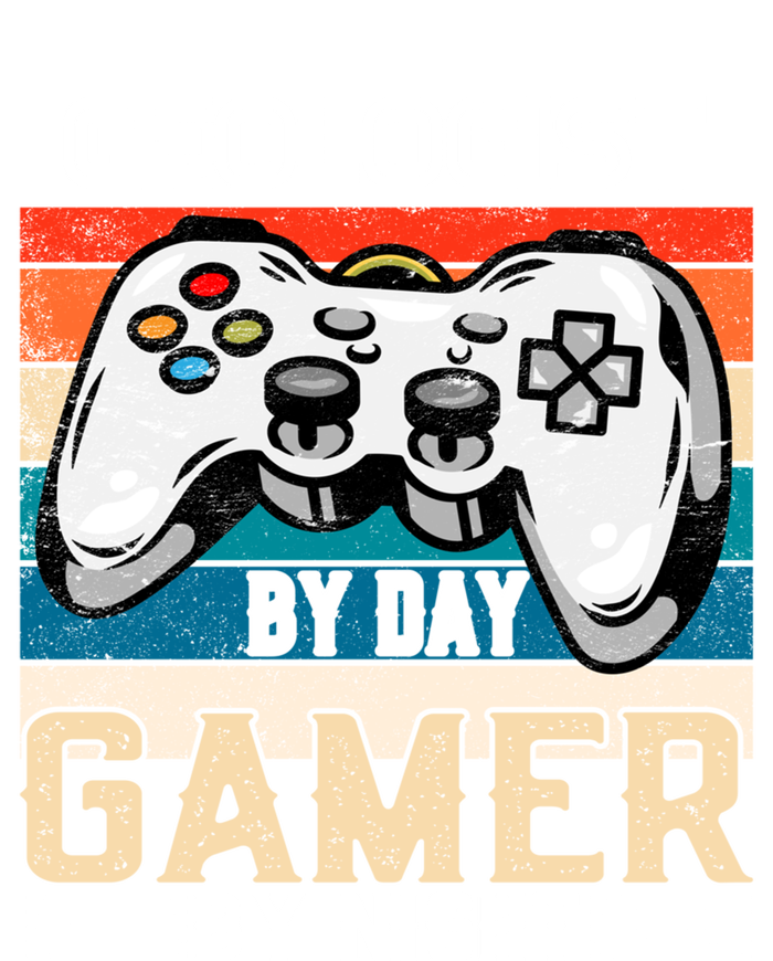 Geologist By Day Gamer By Night Video Gaming Fans Retro Meaningful Gift Tall T-Shirt