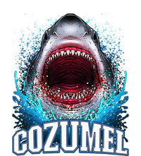 Cozumel Mexico Vacation Great White Shark Beach Cruise Trip Tank Top