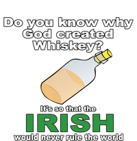 God Created Whiskey So That The Irish Would Never Rule World Great Gift T-Shirt