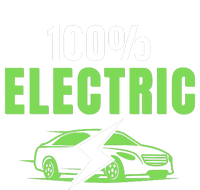 100% Electric, Funny Electric Vehicle, Drive EVs, EV Life, Cool EVs T-Shirt