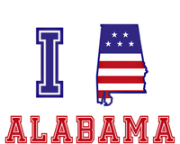 Alabama Usa Patriotic I Love Alabama Funny Gift Tall T-Shirt