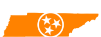 Tennessee Orange Tristar Flag State Premium T-Shirt