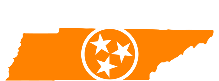 Tennessee Orange Tristar Flag State Premium T-Shirt