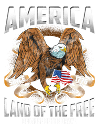 America! Land Of The Free Because Of The Brave! Patriotic Gift T-Shirt