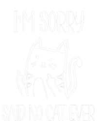 Funny Cats Cat Flipping Off I'm Sorry Said No Cat Kids T-Shirt