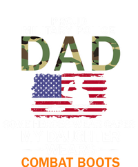 Daughter Wear Combat Bootsfunny Giftproud Mp Military Police Dad Army Gift T-Shirt