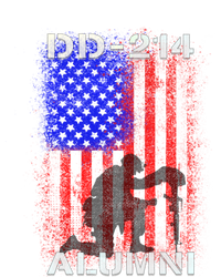 Ddgift214 Alumni Military Veteran Vintage American Usa Flag Great Gift T-Shirt