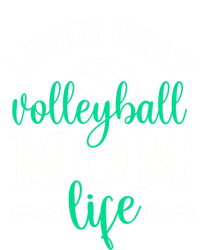 Funny Volleyball Mom Gift Livin That Volleyball Life Funny Gift Tie Dye Hoodie