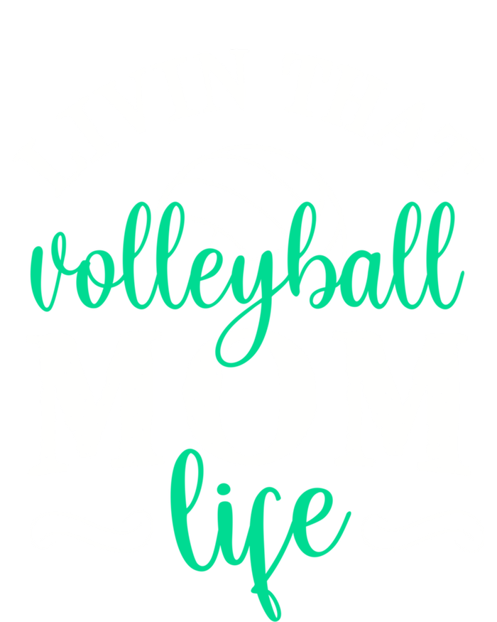 Funny Volleyball Mom Gift Livin That Volleyball Life Funny Gift Tie Dye Hoodie