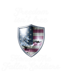 Freedom Isn't Free Honor The Fallen Soldiers Veterans Day Meaningful Gift Full Zip Hoodie