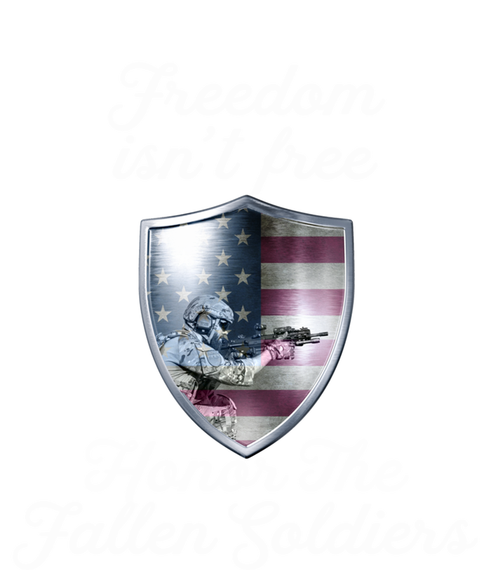 Freedom Isn't Free Honor The Fallen Soldiers Veterans Day Meaningful Gift Full Zip Hoodie