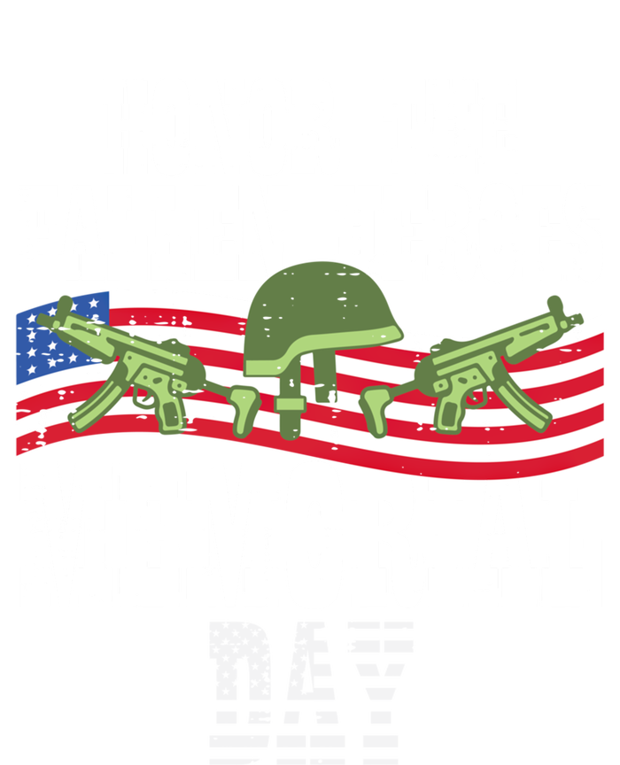 Honor The Fallen Heroes Memorial Day Us Flag Great Gift Sustainable Beanie