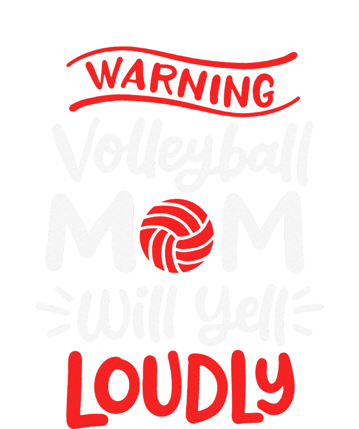 Volleyball Mom Warning Volleyball Mom Will Yell Loudly Button