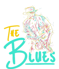 Guitarist Musician Blues Guitar Vintage Blues Music Lover T-Shirt