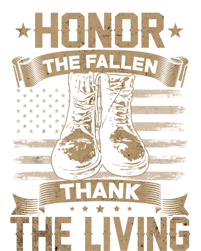 Honor The Fallen Thank The Living Memorial Day Veterans Day Gift T-Shirt