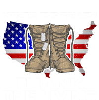 Honor The Fallen Thank The Living Military Veteran Gift T-Shirt