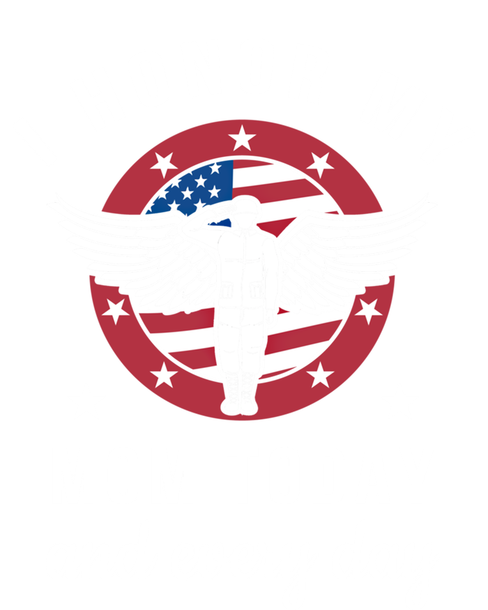 I Honor My Mom Today Cool Gift Angel Solider Memorial Day Flag Cool Gift Kids Long Sleeve Shirt