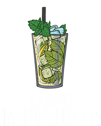 I Love Mint Julep Cocktail Alcohol Lover Cool Gift Tie Dye Hoodie