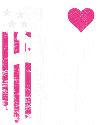 I Love My Ar15 Gift Pink Argift15 Rifle Owner Usa Flag Gift Tank Top