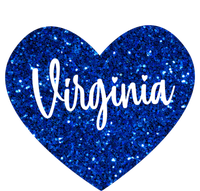 I Love Virginia Usa Heart Gift Full-Length Apron With Pockets