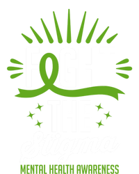 Green Ribbon Fight The Stigma Tal Health Awareness Great Gift Coaster