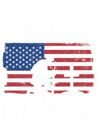 I Stand For The Flag And Kneel Before God Gift Stripe Pom Pom Beanie