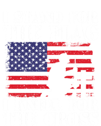 I Stand For The Flag I Kneel For The Cross 4th Of July Gift T-Shirt