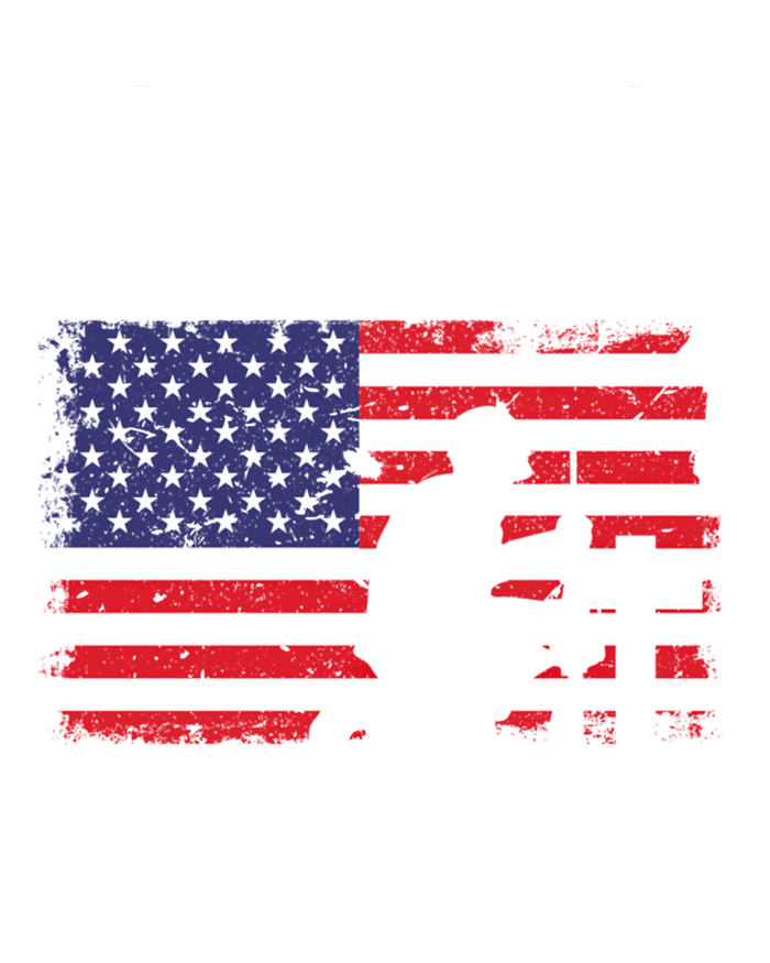 I Stand For The Flag I Kneel For The Cross 4th Of July Gift T-Shirt