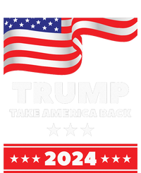 American President Donald Trump 2024 Take America Back Flag US Election Classic Women's Strappy Tank